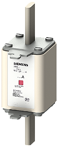 Elemento De Fusível Nh NH2 In 200 A Gg Un Ca 500 V Un Cc 440 V Indicador Combinado Pegas Condutoras De Tensão Elemento Fusível Nh Sentron 3NA7 Para A Proteção Seletiva De Condutores E De Instalações O Sistema De Fusíveis Nh Oferece 3NA7240 Siemens