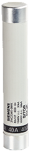 Encaixe De Fusível Cilíndrico Sitor 22x127 Mm 2 A Gs Un Ca 1500 V Un Cc 1000 V Elemento Fusível Sitor Sentron 3NC2 Para Fusíveis Para Semicondutores Sitor Sendo Um Elemento Importante Dos Componentes De Proteção Sentron Para A 3NC2302-0MK Siemens