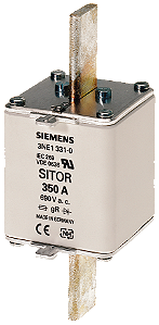 Elemento De Fusível Sitor Com Contatos De Faca NH2 In 500 A Gr Un Ca 690 V Un Cc 440 V Indicador Frontal Elemento Fusível Sitor Sentron 3NE1 Para Fusíveis Para Semicondutores Sitor Como Parte Integrante Importante Dos Componentes De 3NE1334-2 Siemens