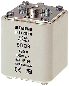 Fusível Sitor Espec 710A 800V 3NE4337-6 SIEMENS