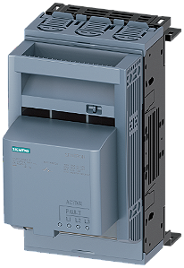 Sentron Seccionadora-Fusível Sob Carga 3NP1 De 3 Polos NH00 160 A Para Sistema De Barramentos Coletores 8US 60mm Terminal De Caixa Monitorização Dos Fusíveis EFM10 Eletrônico Nível Da Cobertura 32/70mm Interruptor-Seccionador De 3NP1133-1BC22 Siemens