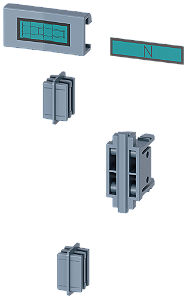Kit Montagem 1P E 3P Nh000 3NP1921-1EC00 SIEMENS