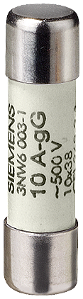Fusível Cilind 10X38Mm Gg 20A 3NW6007-1 SIEMENS