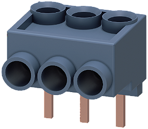 Terminal De Alimentação De 3 Fases Para Contatores 3RT201 Simples Eficiente E Sempre Atual - O Sistema De Componentes Modulares Sirius 3RA2913-3K Siemens