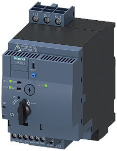 Sirius Derivação Compacta Motor De Partida Reversa 690 V CA/24 V Cc 50 60 Hz 3 12 A IP20 Conexão Do Circuito De Corrente Principal Conexão Parafusada Conexão Do Circuito De Corrente De Comando Conexão Parafusada Desvio Compacto 3RA6250-1DB32 Siemens