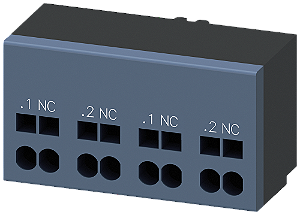 Bloco Contato Auxiliar P/ 3Ra6, 2Nf 3RA6912-2A SIEMENS