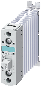 Contator Semicondutor De 1 Fase Ca 51 / 20 A / 40 C 24-230 V / 24 V Cc Lp Conexão Parafusada Low Power Consumption Protecção Semi-Condutor Sirius 3RF23 Para A Comutação De Cargas Óhmicas/Indutivas Por Exemplo De Aquecedores 3RF2320-1AA02-0KN0 Siemens