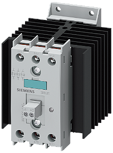 Contator Semicondutor De 3 Fases Ca 51 / 20 A / 40 C 48-600 V / 230 V Ca 3 Fases Controladas Conexão Parafusada Tensão De Corte 1200 V Protecção Semi-Condutor Sirius 3RF24 Para A Comutação De Cargas Óhmicas/Indutivas Por Exemplo 3RF2420-1AC55 Siemens