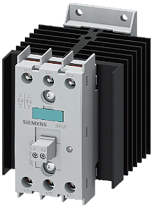 Contator Semicondutor De 3 Fases Ca 51 / 30 A / 40 C 48-600 V / 230 V Ca 2 Fases Controladas Conexão Parafusada Tensão De Corte 1200 V Protecção Semi-Condutor Sirius 3RF24 Para A Comutação De Cargas Óhmicas/Indutivas Por Exemplo 3RF2430-1AB55 Siemens