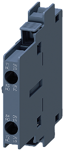 Segundo Lateral Interruptor Auxiliar 1 Contato Normalmente Aberto 1 Contato Normalmente Fechado Conexão Parafusada Para Contatores Interruptor Auxiliar Sirius 3RH19 Para A Ampliação De Contactos Auxiliares No Circuito De 3RH1921-1JA11 Siemens