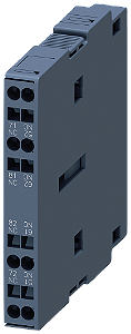 Primeiro Interruptor Auxiliar Lateral 2 Contatos Normalmente Fechados Conexão De Mola Para Contatores Interruptor Auxiliar Sirius 3RH19 Para A Ampliação De Contactos Auxiliares No Circuito De Corrente De Comando Este Interruptor 3RH1921-2EA02 Siemens