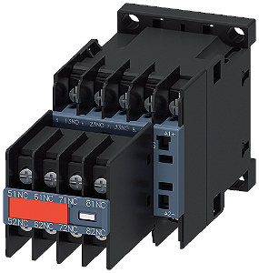 Contator Aux. 4Na+4Nf 125Vcc Suva 3RH2244-4BG40 SIEMENS
