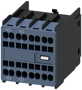 Bloco Cont.Aux.Frontal 2Na S00S3 Mola 3RH2911-2HA20 SIEMENS