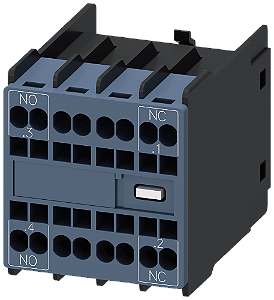 Interruptor Auxiliar Eletronicamente Adequado No Lado Frontal 1 Na + 1 Nf 3/ 4 --/-- --/-- 1/ 2 Caminho De Corrente 1 Na Eletronicamente Adequado -- -- 1 Nf Eletronicamente Adequado Terminal De Mola Para Contatores E Contatores 3RH2911-2NF11 Siemens