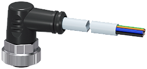 Cabo De Energia 7/8 Para 24 V Ligado E Desligado Confeccionado Com 1x7/8 Um Lado Angulado 1,5 mm2 Bucha De 5 Polos Comprimento 10 M Para A Ligação Dos Aparelhos Sirius Estão Disponíveis Linhas De Barramento De Energia E De 3RK1902-3GC10 Siemens