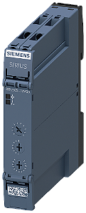 Relé Temporizador Multifuncional 1 Contato Inversor 13 Funções 7 Faixas Temporais 0,05 S 100 H Ca/Cc 12 240 V A Ca 50/60 Hz Com Led Conexão Parafusada Relé A Prazo Sirius 3RP25 13 Funções Para Todos Os Processos De Comutação Com 3RP2505-1AW30 Siemens