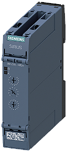 Relé Temporizador Multifuncional 2 Contatos Inversores 27 Funções 7 Faixas Temporais 0,05 S 100 H Ca 400-440 V A Ca 50/60 Hz Com Led Conexão Parafusada Relé A Prazo Sirius 3RP25 27 Funções Para Todos Os Processos De Comutação 3RP2505-1BT20 Siemens