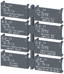 Conj Etiquet Multfuncao C/ 8 Funcoes 3Rp 3RP2901-0A SIEMENS