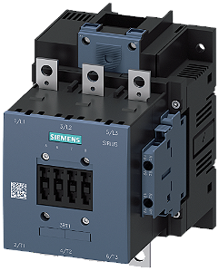 Contator De Potência CA-3e/CA-3 150 A 75 Kw / 400 V Ca 50-60 Hz / Cc Uc 440-480 V De 3 Polos Contatos Auxiliares 2 Na + 2 Nf Unidade Propulsora Convencional Corrente Principal Barramento Circuito Auxiliar E Circuito De Comando 3RT1055-6AR36 Siemens