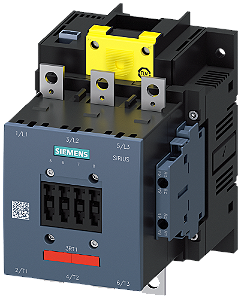 Contator De Potência CA-3e/CA-3 150 A 75 Kw / 400 V Ca 50-60 Hz / Cc Uc 200-277 V X 0,8-1,1 F-Clp Entrada 24 V Cc De 3 Polos Contatos Auxiliares 2 Na + 2 Nf Unidade Propulsora Eletrônica Corrente Principal Barramento Circuito 3RT1055-6SP36 Siemens