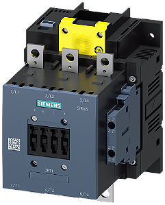 Contator De Potência CA-3e/CA-3 185 A 90 Kw / 400 V Ca 50-60 Hz / Cc Uc 96-127 V X 0,8-1,1 F-Clp Entrada 24 V Cc De 3 Polos Contatos Auxiliares 2 Na + 2 Nf Unidade Propulsora Eletrônica Corrente Principal Barramento Circuito 3RT1056-6SF36 Siemens