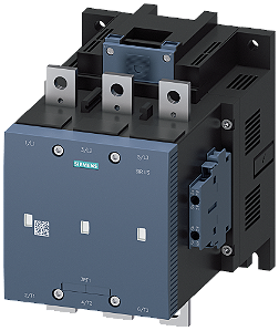 Contator A Vácuo CA-3e/CA-3 500 A 250 Kw / 400 V De 3 Polos Uc 110-127 V CA50-60 Hz / Cc Unidade Propulsora Convencional Contatos Auxiliares 2 Na + 2 Nf Corrente Principal Barramento Circuito Auxiliar E Circuito De Comando 3RT1276-6AF36 Siemens