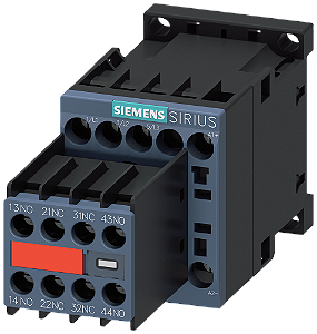 Contator Ac3:9A 2Na+2Nf 24Vcc Suva 3RT2016-1BB44-3MA0 SIEMENS