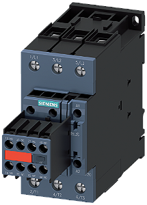 Contator De Potência AC-3e/AC-3 80 A 37 Kw / 400 V De 3 Polos 24 V Cc 0,8-1,2 Uc Com Varistor Integrado Contatos Auxiliares 2 Na + 2 Nf Terminais Com Parafuso Tamanho S2 Adequado Para Saídas Clp Contato Auxiliar Não 3RT2038-1KB44-3MA0 Siemens