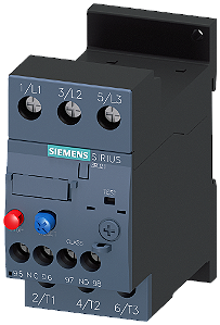 Relé De Sobrecarga 14 20 A Térmico Para Proteção De Motor Tamanho S0 Classe 10 Instalação De Funcionamento Individual Circuito Principal Parafuso Circuito Auxiliar Parafuso Reset Manual Automático Relé De Sobrecarga Térmico 3RU2126-4BB1 Siemens