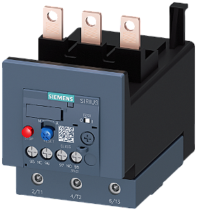 Relé De Sobrecarga 45 63 A Térmico Para Proteção De Motor Tamanho S3 Classe 10 Montagem Em Contator Circuito Principal Parafuso Circuito Auxiliar Parafuso Reset Manual Automático Relé De Sobrecarga Térmico Sirius Para A Proteção 3RU2146-4JB0 Siemens