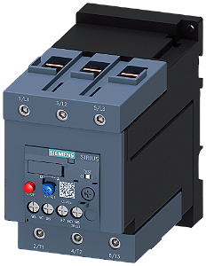 Relé De Sobrecarga 57 75 A Térmico Para Proteção De Motor Tamanho S3 Classe 10 Instalação De Funcionamento Individual Circuito Principal Parafuso Circuito Auxiliar Parafuso Reset Manual Automático Relé De Sobrecarga Térmico 3RU2146-4KB1 Siemens