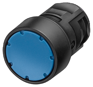 Botao Redondo Plast. Pulsante 16Mm Pt 3SB2000-0AB01 SIEMENS