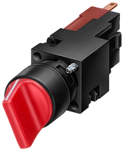 Interruptor Com Manípulo 16 Mm Redondo Plástico Preto 3 Posições De Comutação I<Gt/>O<Lt/>Ii Tecla Com Retorno Reinício Da Esquerda E Direita Ângulo De Comutação 2 X 50 Graus 1NA 1NA Interruptor Com Manípulo Sirius 3SB2 Para A 3SB2210-2EB01 Siemens