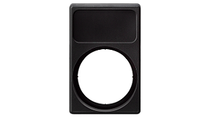 Suporte De Placa Para Placa De Designação Tamanho Da Etiqueta 9,5 X 18,5 Mm Atenção A Série De Produtos 3SB3 É Substituída Pela Série Desenvolvida Posteriormente Sirius Act 3SU1 3SB2902-0AB Siemens