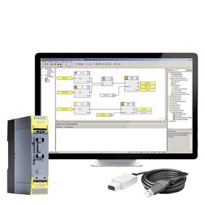 Rele Safety 3Sk2 10Fdi + Kit Program 3SK2941-2AA10 SIEMENS