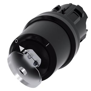 Front Comut Pla Chv Bks 2Pos Rmv0 Ret 3SU1000-5TF01-0AA0 SIEMENS