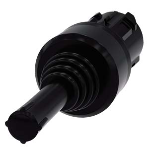 Comutador De Barras Cruzadas 22 Mm Redondo Plástico Preto 4 Posições De Comutação Tecla Com Retorno Sem Travamento Mecânico Comutador De Coordenadas Sirius Act Para Tarefas De Navegação Simples Sob O Nome De Marca Sirius 3SU1000-7AF10-0AA0 Siemens