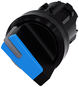Frontal Comut Plas Ret 2Pos 22Mm Az 3SU1002-2BF50-0AA0 SIEMENS