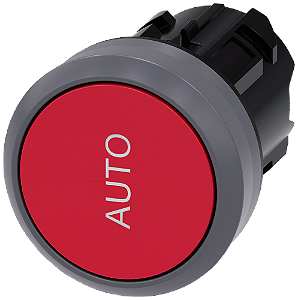 Front Botao Anel Mom Insc "Auto" Vm 3SU1030-0AB20-0AQ0 SIEMENS