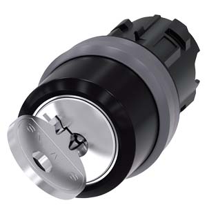Front Comut Anel Chv Ron 2Pos Rmvi Ret 3SU1030-4BF21-0AA0 SIEMENS