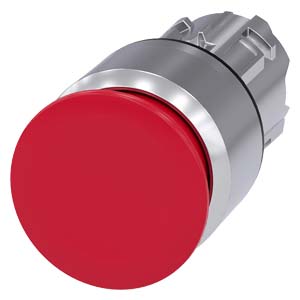 Frontal Botao Cog 30Mm Met Ret 22Mm Vm 3SU1050-1AA20-0AA0 SIEMENS