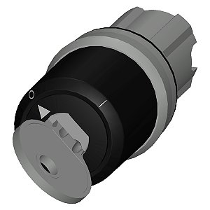 Front Comut Met Chv Bks E2 2Pos Ret 3SU1050-5RF11-0AA0 SIEMENS