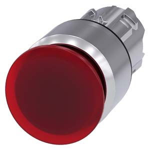 Frontal Botao Cog 30Mm Met Ilu Ret Vm 3SU1051-1AA20-0AA0 SIEMENS