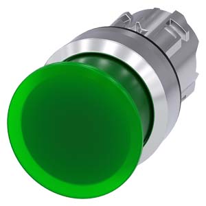 Frontal Botao Cog 30Mm Met Ilu Mom Vd 3SU1051-1AD40-0AA0 SIEMENS