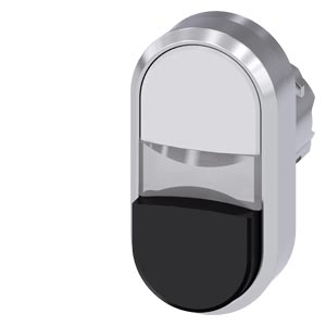 Front Botao Dupl Met Ilu Sal Pt/Br 3SU1051-3BB61-0AA0 SIEMENS