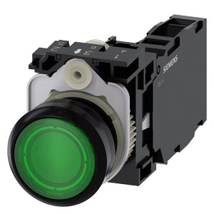Botao Pla Ilu 24V Mom Para 1Na+1Nf Vd 3SU1102-0AB40-1FA0 SIEMENS