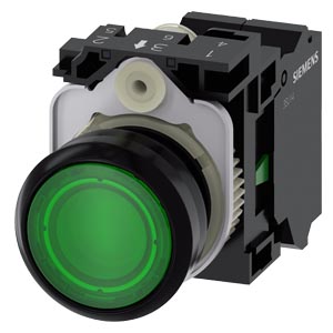 Botao Pla Ilu 24V Mom Mola 1Na Vd 3SU1102-0AB40-3BA0 SIEMENS