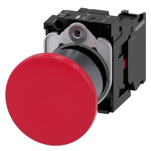 Botao Cog 40Mm Anel Para 1Nf Pux Des Vm 3SU1130-1BA20-1CA0 SIEMENS