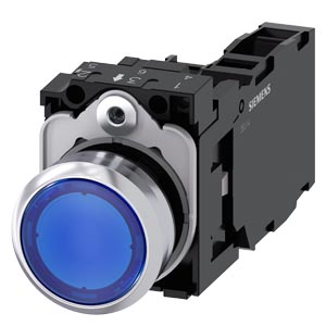 Botao Met Ilu 24V Mom Para 1Na+1Nf Az 3SU1152-0AB50-1FA0 SIEMENS