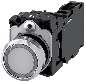 Botao Met Ilu 24V Mom Para 1Na+1Nf Tr 3SU1152-0AB70-1FA0 SIEMENS